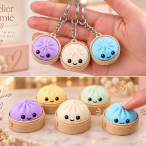 Bao Dumpling Sleutelhanger