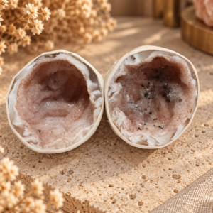 Agaat Geode Paar # 22