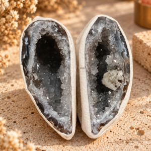 Agaat Geode Paar # 19