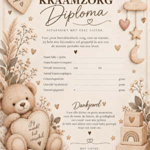 Kraamzorg Diploma – Een bijzondere herinnering
